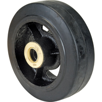Roues en caoutchouc, 6" (152 mm) dia. x 2" (51 mm) la, Capacit&eacute; de 550 lb (249 kg) Haskins Industrial Inc.