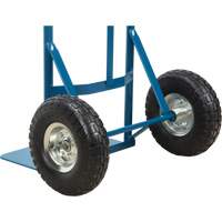All-Welded Hand Truck, Dual Handle, Steel, 46" Height, 600 lbs. Capacity Haskins Industrial Inc.