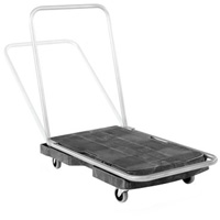 Utility Platform Truck, 30-1/2" L x 20-1/2" W, 250 lbs. Cap., Rubber Wheels Haskins Industrial Inc.