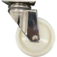 Roulette, Pivotant, 4" (101,6 mm), Nylon, 200 lb (91 kg) Haskins Industrial Inc.