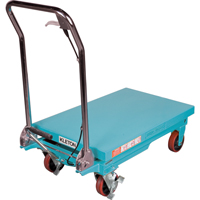 Heavy-Duty Hydraulic Scissor Lift Table, 32" L x 19-3/4" W, Steel, 660 lbs. Capacity Haskins Industrial Inc.