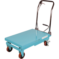 Heavy-Duty Hydraulic Scissor Lift Table, 32" L x 19-3/4" W, Steel, 660 lbs. Capacity Haskins Industrial Inc.