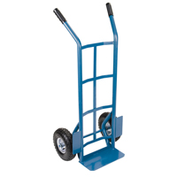 Heavy-Duty Hand Truck, Dual Handle, Steel, 46" Height, 800 lbs. Capacity Haskins Industrial Inc.