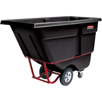 Tilt Truck, Polyethylene, 1/2 cu. yd., 850 lbs. Load Capacity Haskins Industrial Inc.