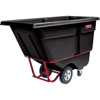Tilt Truck, Polyethylene, 1 cu. yd., 1250 lbs. Load Capacity Haskins Industrial Inc.