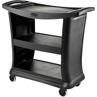 Executive Service Cart, 3 Tiers, 20" x 38" x 39", 300 lbs. Capacity Haskins Industrial Inc.