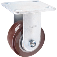 Caster, Rigid, 4" (101.6 mm), Polyurethane, 550 lbs. (249.5 kg.) Haskins Industrial Inc.