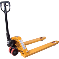 Manual Pallet Truck, Steel, 48" L x 27" W, 5500 lbs. Capacity Haskins Industrial Inc.