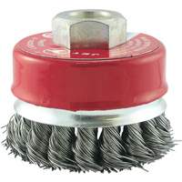 CKB2201T Knotted Cup Brush, 2-3/4" Dia. x 5/8"-11 Arbor Haskins Industrial Inc.