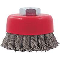 CK3201T Knotted Twist Wire Cup Brush, 3" Dia. x 5/8"-11 Arbor Haskins Industrial Inc.