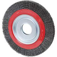 Disque &agrave; fils cr&ecirc;p&eacute;s, 6" dia., Fils 0,007", Arbre 2"/1/2" - 5/8" Haskins Industrial Inc.