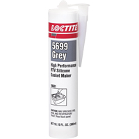 5699 High Performance RTV Silicone Gasket Maker, Cartridge, Grey Haskins Industrial Inc.