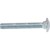 Carriage Bolt, Standard, 5/16" x 3" L, Zinc Cr+3, Coarse Haskins Industrial Inc.