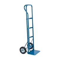 All-Welded Hand Truck, P-Handle Handle, Steel, 51" Height, 600 lbs. Capacity Haskins Industrial Inc.