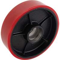 Replacement Polyurethane Steer Wheel For Long fork and Multi-Direction Kleton Pallet Trucks Haskins Industrial Inc.