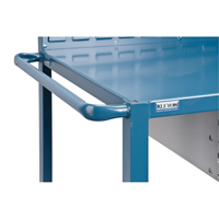 Mobile Service Cart, 2 Tiers, 24" W x 57" H x 40" D, 1200 lbs. Capacity Haskins Industrial Inc.