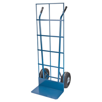 Load Retention Hand Truck, Dual Handle, Steel, 53" Height, 600 lbs. Capacity Haskins Industrial Inc.