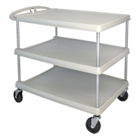 Chariot utilitaire myCart, 3 tiers, 26" x 36-7/8" x 36", Capacit&eacute; 500 lb Haskins Industrial Inc.