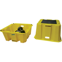 Nestable Industrial Step Stools, 25" x 25" x 10-1/2" High Haskins Industrial Inc.