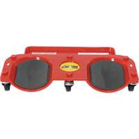 Rolling Knee Dolly, Plastic, Red, 350 lbs. Capacity Haskins Industrial Inc.