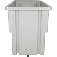 Tilt Truck, Polyethylene, 0.625 cu. yd., 500 lbs. Load Capacity Haskins Industrial Inc.