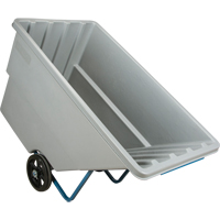 Tilt Truck, Polyethylene, 1.1 cu. yd., 1250 lbs. Load Capacity Haskins Industrial Inc.