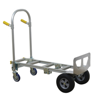 SPTN-JR-T18-SR Spartan Jr. Convertible Hand Truck, Aluminum, 1000 lbs. Capacity Haskins Industrial Inc.