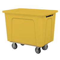 Box Truck, Polyethylene, 35" L x 24" W x 30" H, 10 cu. Ft. Volume, 450 lbs. Capacity Haskins Industrial Inc.