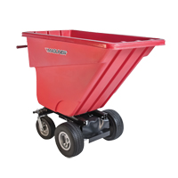 Motorized Tilt Truck, 13,5 pi³ Capacity, 45" H x 27" W x 68" D Haskins Industrial Inc.