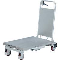 Table &eacute;l&eacute;vatrice hydraulique manuelle &agrave; ciseaux, 27-1/2" lo x 17-5/8" la, Partiellement en acier inoxydable, Capacit&eacute; 400 lb Haskins Industrial Inc.