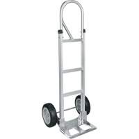 Knocked Down Hand Truck, P-Handle Handle, Aluminum, 52-1/8" Height, 500 lbs. Capacity Haskins Industrial Inc.