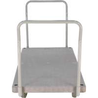 Heavy Duty Plastic Platform Truck, 60" L x 30" W, 3000 lbs. Cap., Polyurethane Wheels Haskins Industrial Inc.