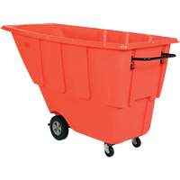 Tilt Truck, Polyethylene, 0.5 cu. yd., 450 lbs. Load Capacity Haskins Industrial Inc.