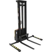 Double Mast Stacker, Electric Operated, 2200 lbs. Capacity, 150" Max Lift Haskins Industrial Inc.