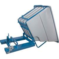 Conteneurs autobasculeurs, Poly&eacute;thyl&egrave;ne, 1-1/10 vg(3), Gris Haskins Industrial Inc.