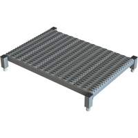 Plateforme de travail en une &eacute;tape &agrave; hauteur r&eacute;glable, 24" la x 36" pr, Capacit&eacute; de 800 lb, Enti&egrave;rement soud&eacute; Haskins Industrial Inc.