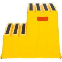Industrial Step Stool, 2 Steps, 26" x 22-7/16" x 19-11/16" High Haskins Industrial Inc.