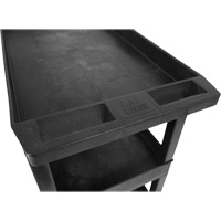 Tub Cart, 3 Tiers, 35-1/4" x 36-1/4" x 18", 300 lbs. Capacity Haskins Industrial Inc.