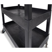Tub Cart, 3 Tiers, 35-1/4" x 36-1/4" x 18", 300 lbs. Capacity Haskins Industrial Inc.
