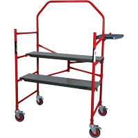 Buildman Portable Scaffold, 40-5/8" D x 4' H Haskins Industrial Inc.