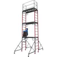 Buildman Baker Drywall Scaffold, 31" D x 6' H Haskins Industrial Inc.