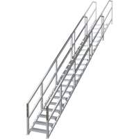 Syst&egrave;me d'escalier modulaire pour la construction de 17-21 marches SmartStairs, 157-1/2" ha Haskins Industrial Inc.