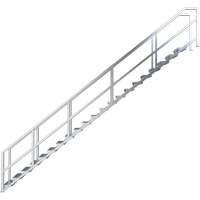 Syst&egrave;me d'escalier modulaire pour la construction de 17-21 marches SmartStairs, 157-1/2" ha Haskins Industrial Inc.