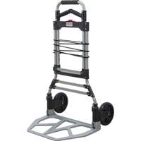 Folding Hand Truck, Aluminum, 275 lbs. Capacity Haskins Industrial Inc.