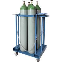 Support de rangement pour 4 cylindres pour chariot &eacute;l&eacute;vateur Haskins Industrial Inc.