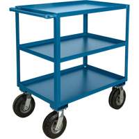 Chariot &agrave; tablettes pour l'ext&eacute;rieur, 3 Tiers, 18" la x 39" h x 33" p, Capacit&eacute; 1200 lb Haskins Industrial Inc.