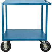  Chariot &agrave; tablettes pour l'ext&eacute;rieur, 2 Tiers, 18" la x 39" h x 33" p, Capacit&eacute; 1200 lb Haskins Industrial Inc.