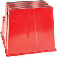 Escabeau industriel, 2 marches, 26" x 22-7/16" x Hauteur 19-11/16" Haskins Industrial Inc.