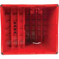 Escabeau industriel, 2 marches, 26" x 22-7/16" x Hauteur 19-11/16" Haskins Industrial Inc.