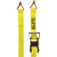 Winch Strap, J-Hook, 30' W x 2" L, 1670 lbs. (757 kg) Working Load Limit Haskins Industrial Inc.